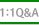 1:1 Q&A
